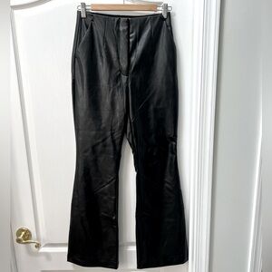 Vegan Leather Trousers